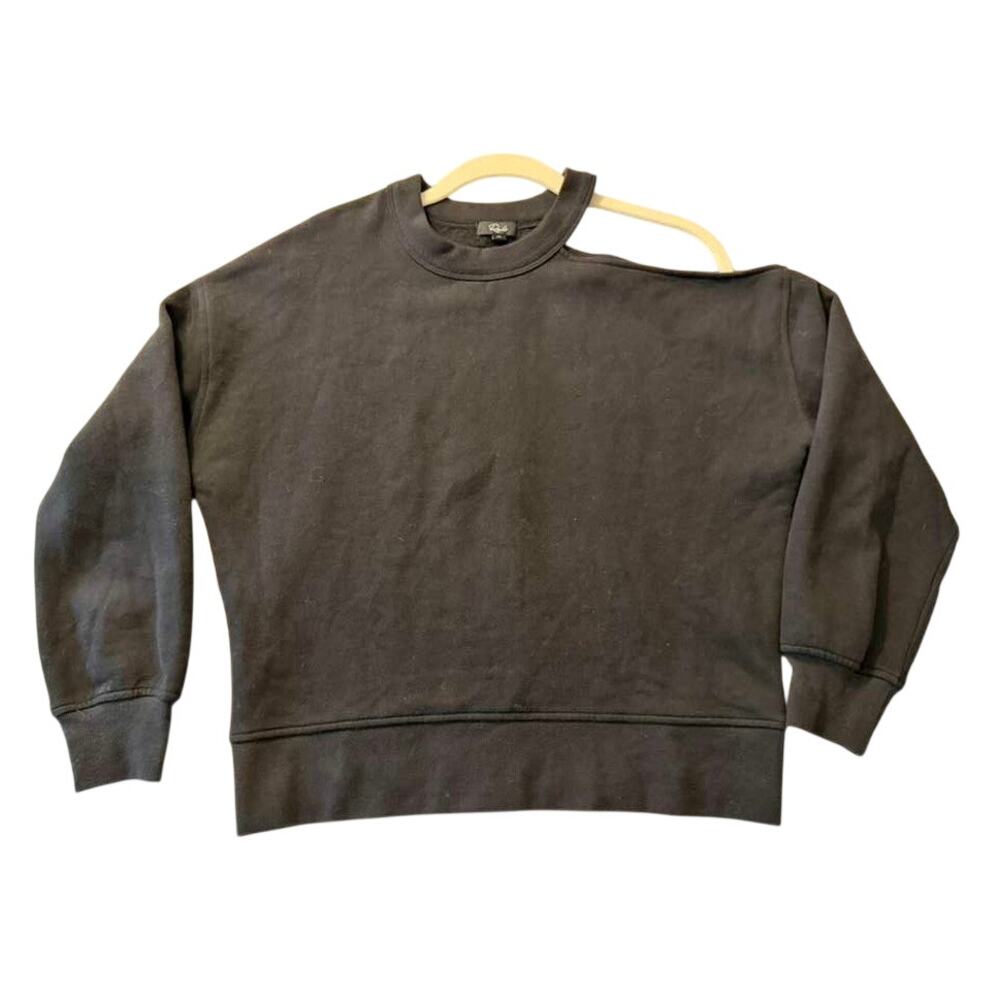 RAILS Quincy Cutout Sweatshirt in dark grey - Size XSmall